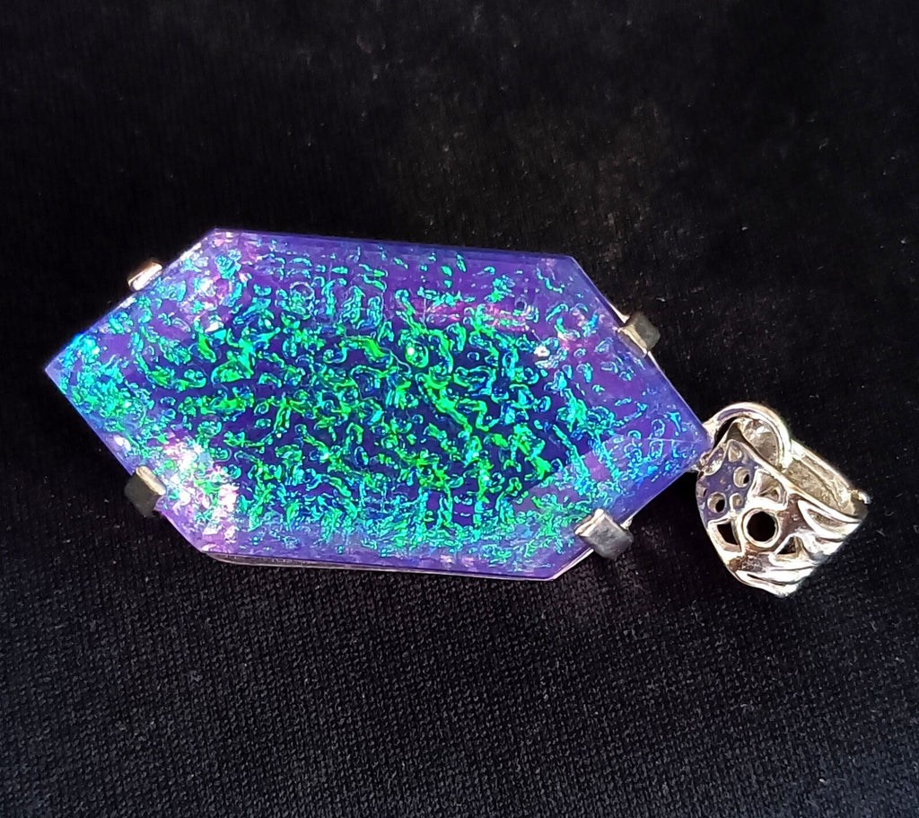 94.10 Ct Emerald Monarch Fire Opal Doublet 925 SolidSilver PendantGemstone