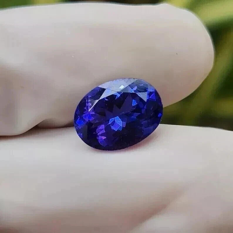 A+ Natural Ceylon Blue Sapphire Oval Cut Loose Certified GEMSTONE 20.75 Ct