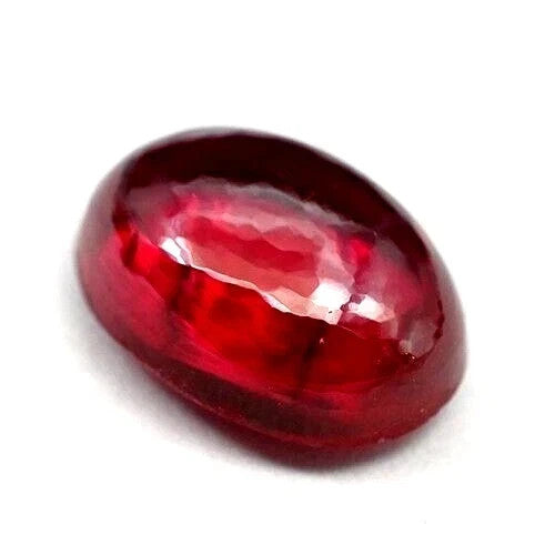13.75 Ct Natural GIE Certified Red Ruby loose Gemstone Cabochon Cut Mozambique