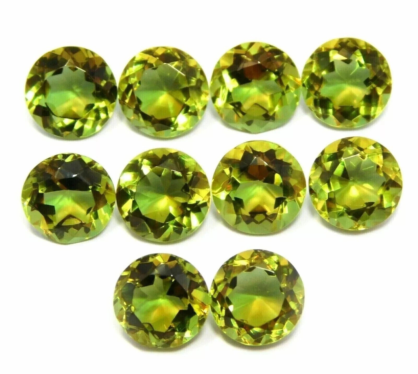 100 Ct Natural Zultanite Color Changing Turkish Loose Gemstone Lot 09 Pcs