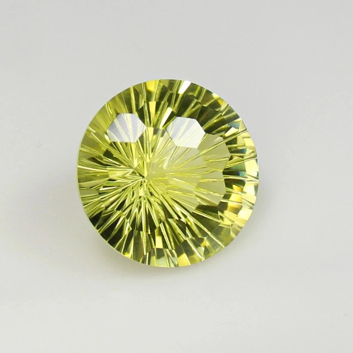 Natural Faceted AA+ Yellow Lemon Topaz In Football Cut 29.45 Carats 18x11mm Size