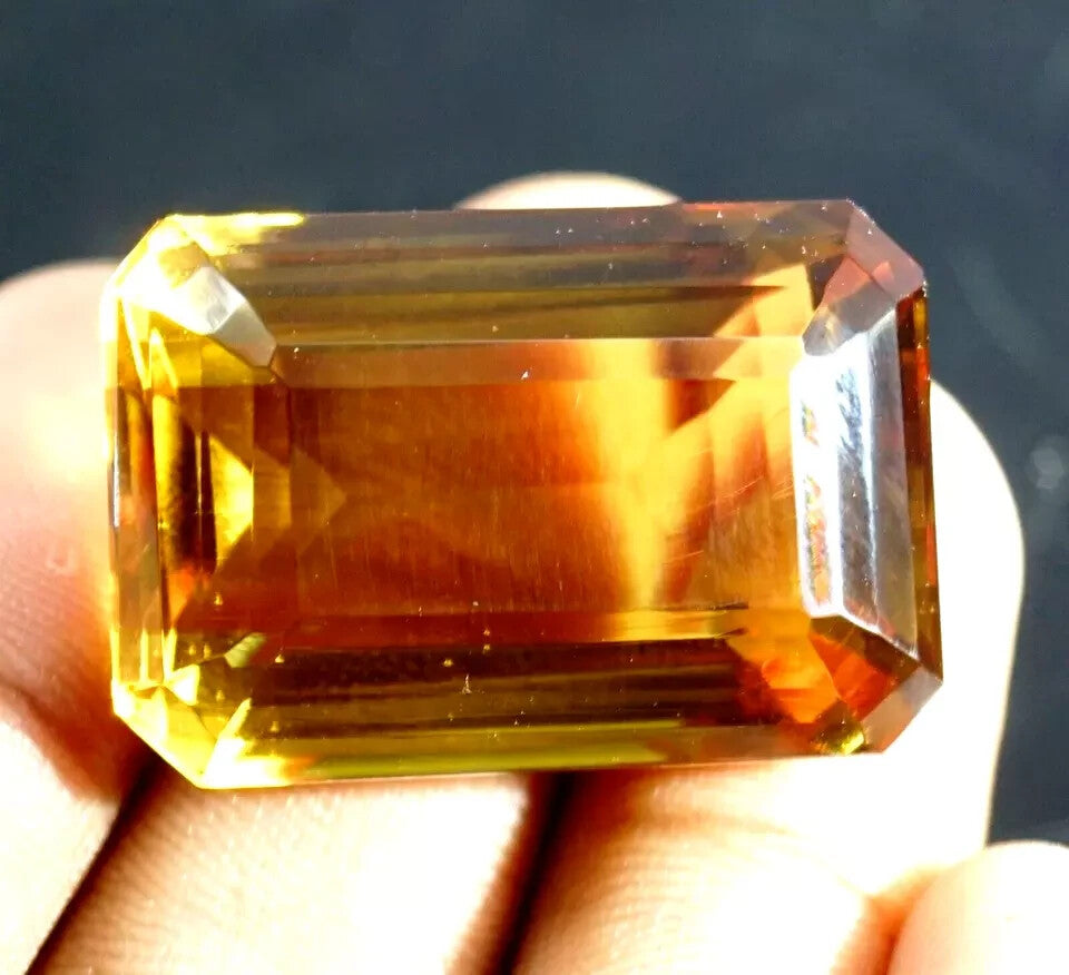 EGL Certified 76.75 Ct Natural Zultanite 7 Color Emerald Turkish Loose Gemstone