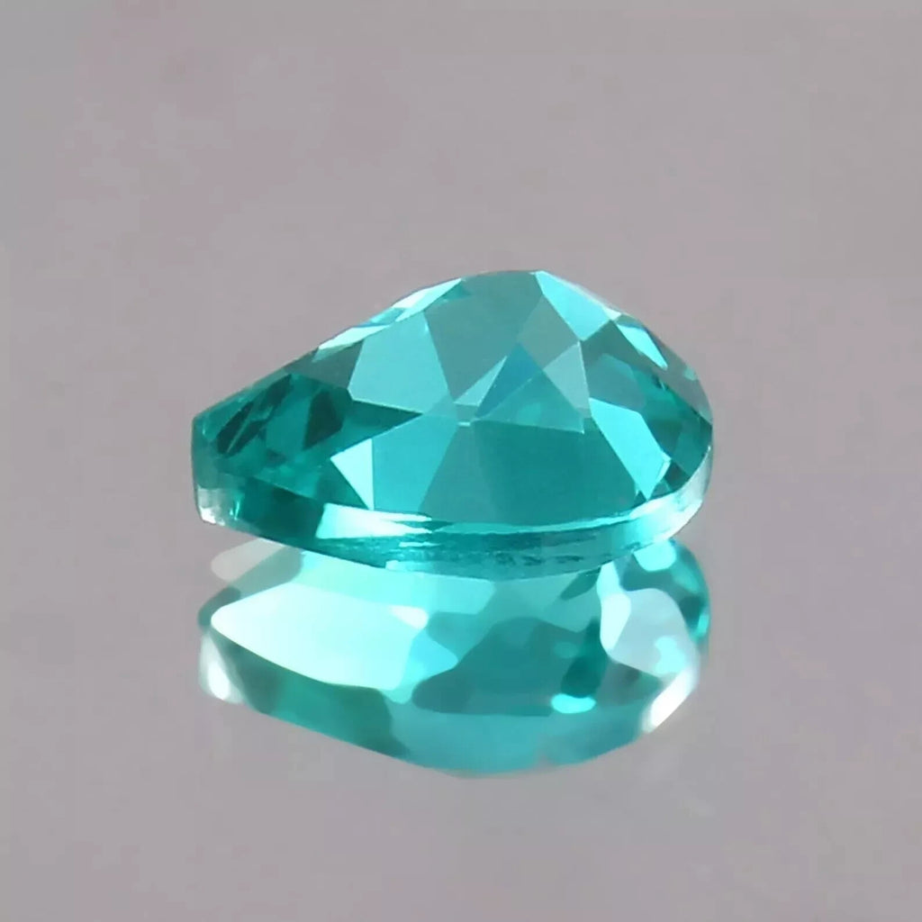 7.80 Ct Certified Natural Blue Paraiba Tourmaline Loose Pear Cut Gemstone