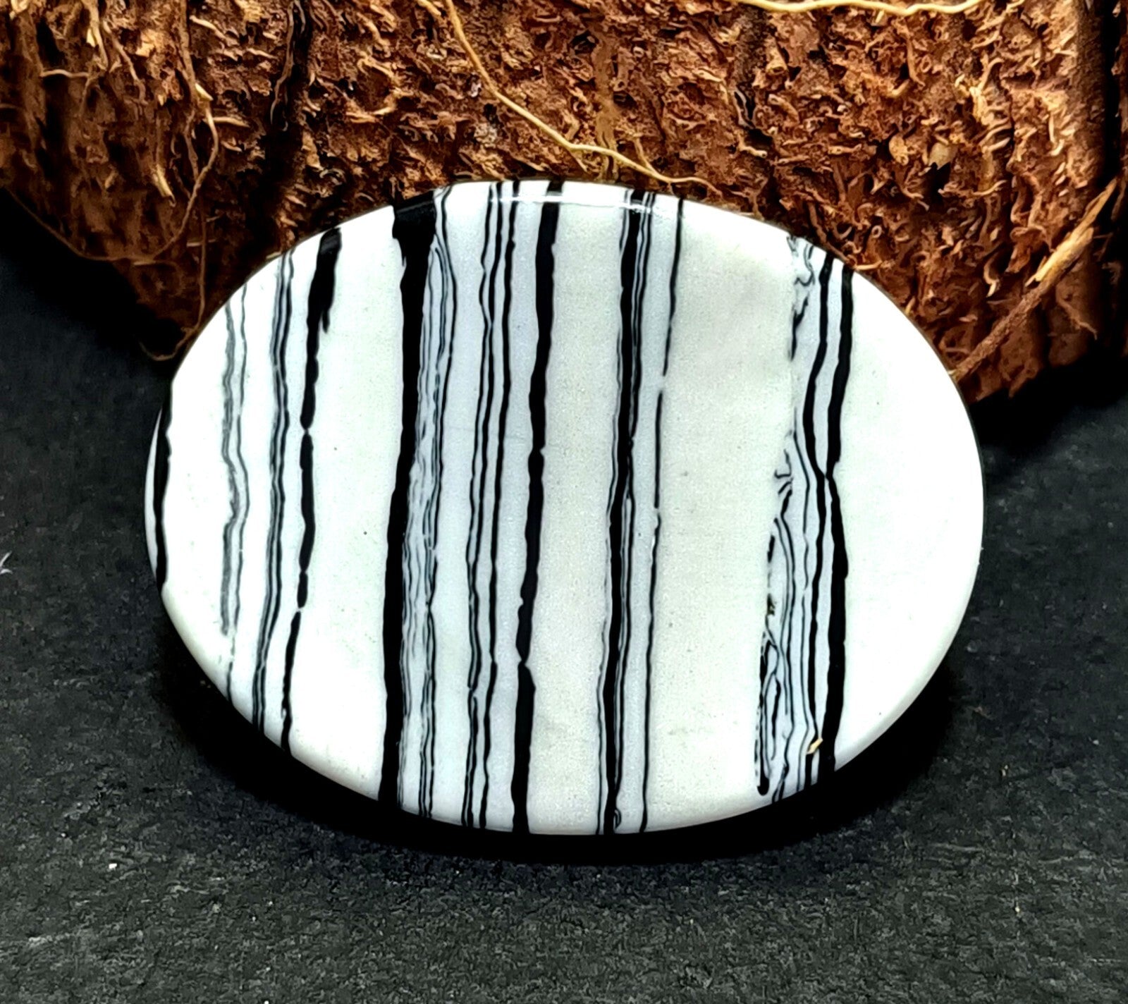 31.95  Ct Natural Turquoise Arizona White oval Cut Loose Gemstone