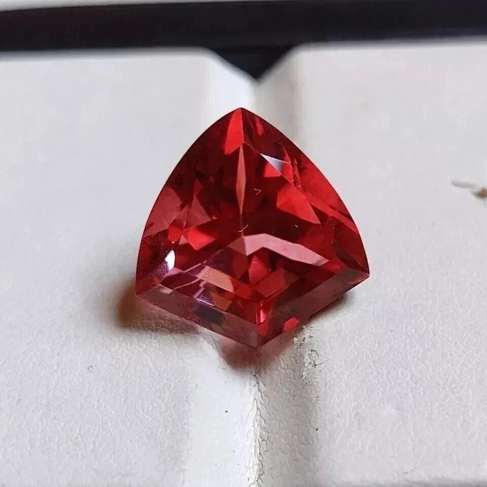 10 Ct+ Natural Ceylon Padparadscha Sapphire Fancy Cut Certified Loose Gemstone