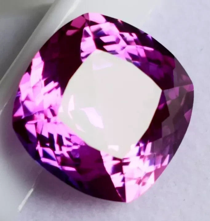 Natural EGL Certified Alexandrite Color Change Cushion Cut 70 Ct Loose Gemstone