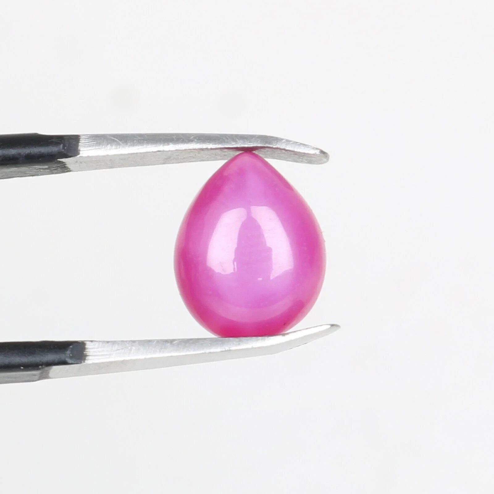 Loose Natural Pink Pear Star Sapphire 2.50 Ct 6 Rays Timeless Gems For Jewelry