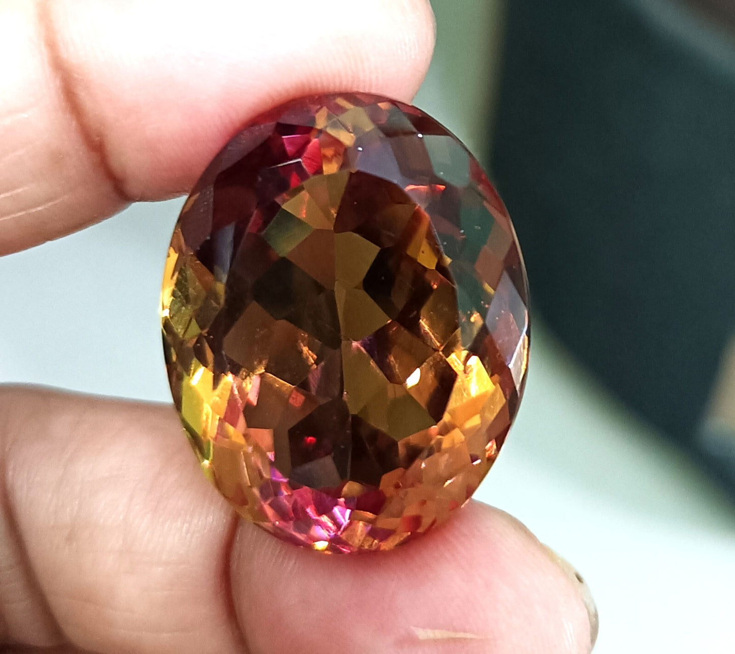 NATURAL Zultanite (7 Color-Change) Loose Certified GEMSTONE Oval Cut 66.10 Ct