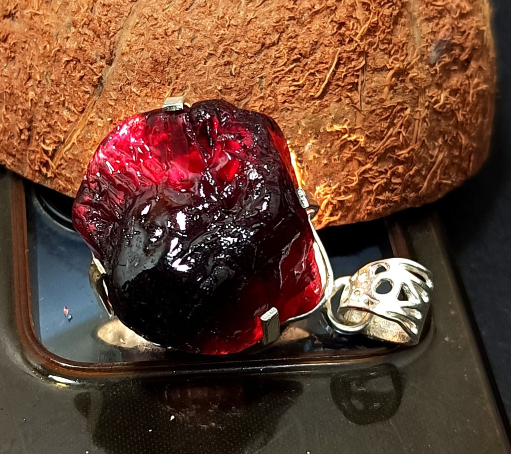 EGL Certified 101.35 Ct Natural PAINITE 925 Solid Silver Pendant LOOSE Gemstone