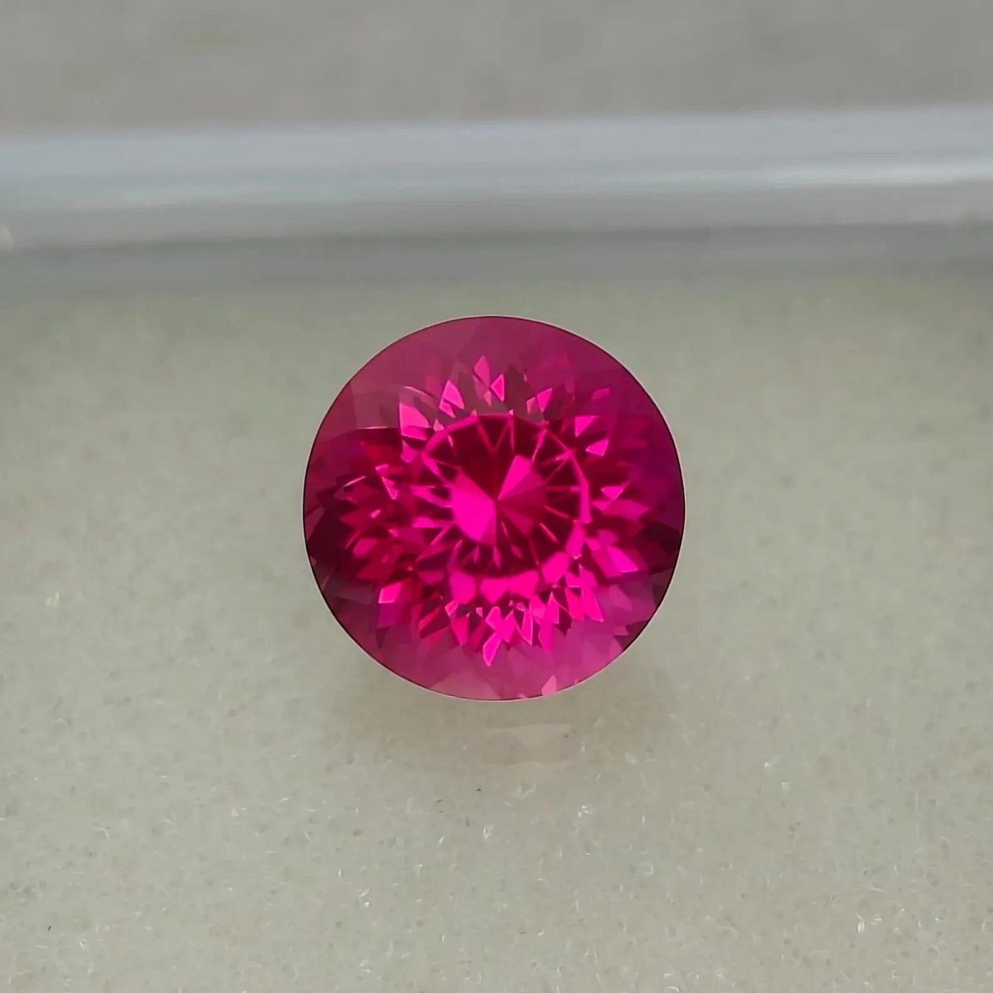 Precision Cut -5.50 Ct Natural Flawless Round Pink Sapphire Loose A+ Gemstone