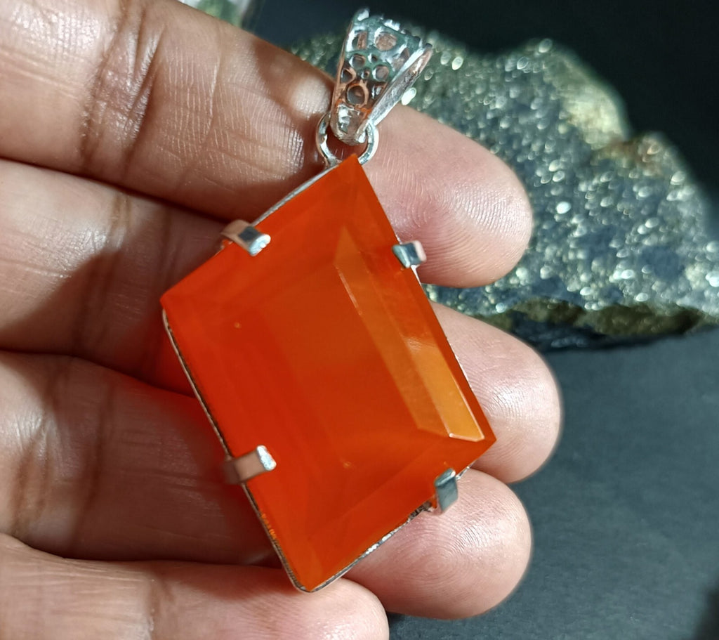 EGL Certified 91.05 Ct Natural Opal 925 Solid Silver Pendant Loose Gemstone