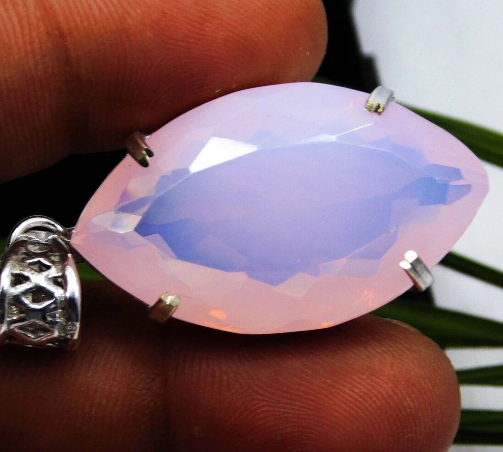 EGL Certified 61.50 Ct Natural Opal 925 Solid Silver Pendant Loose Gemstone