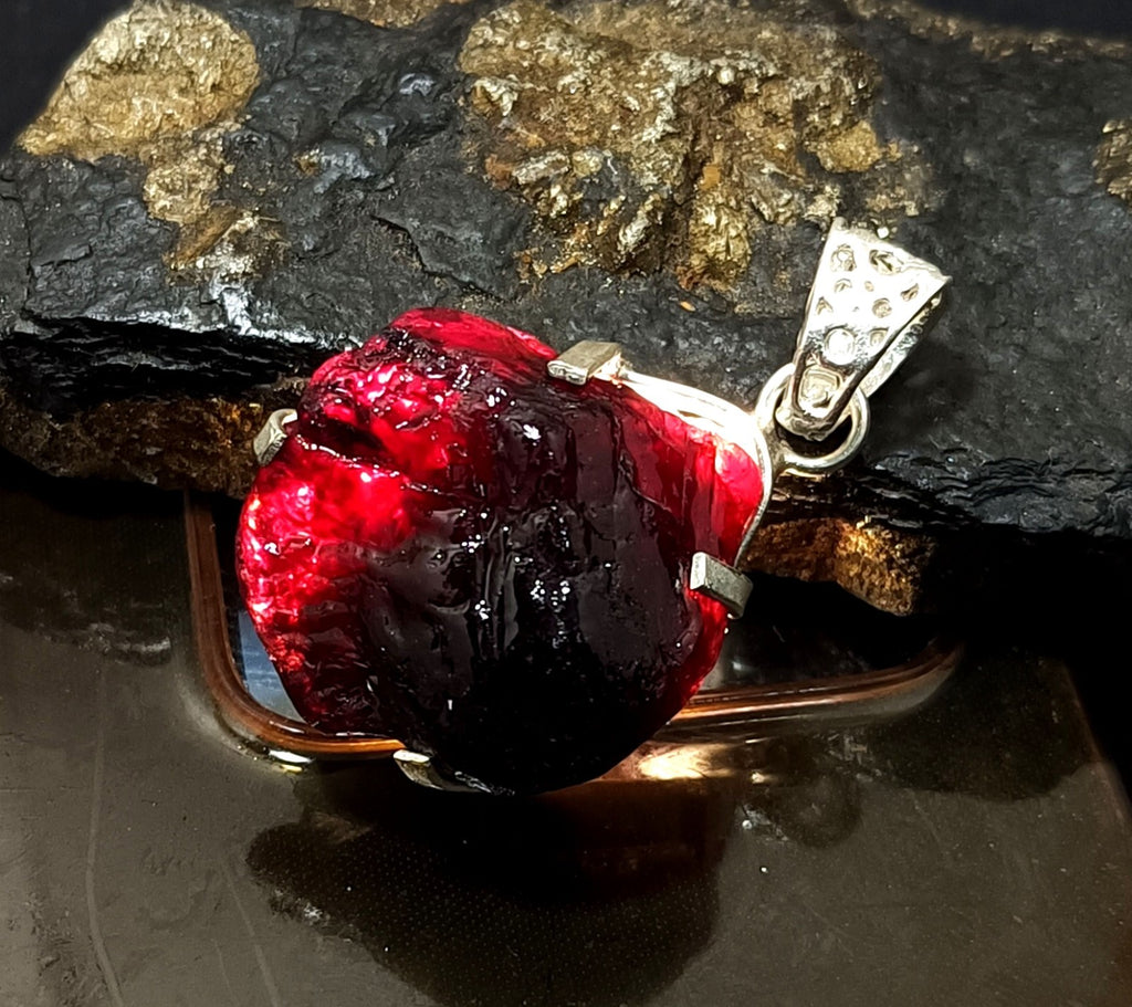 EGL Certified 101.35 Ct Natural PAINITE 925 Solid Silver Pendant LOOSE Gemstone