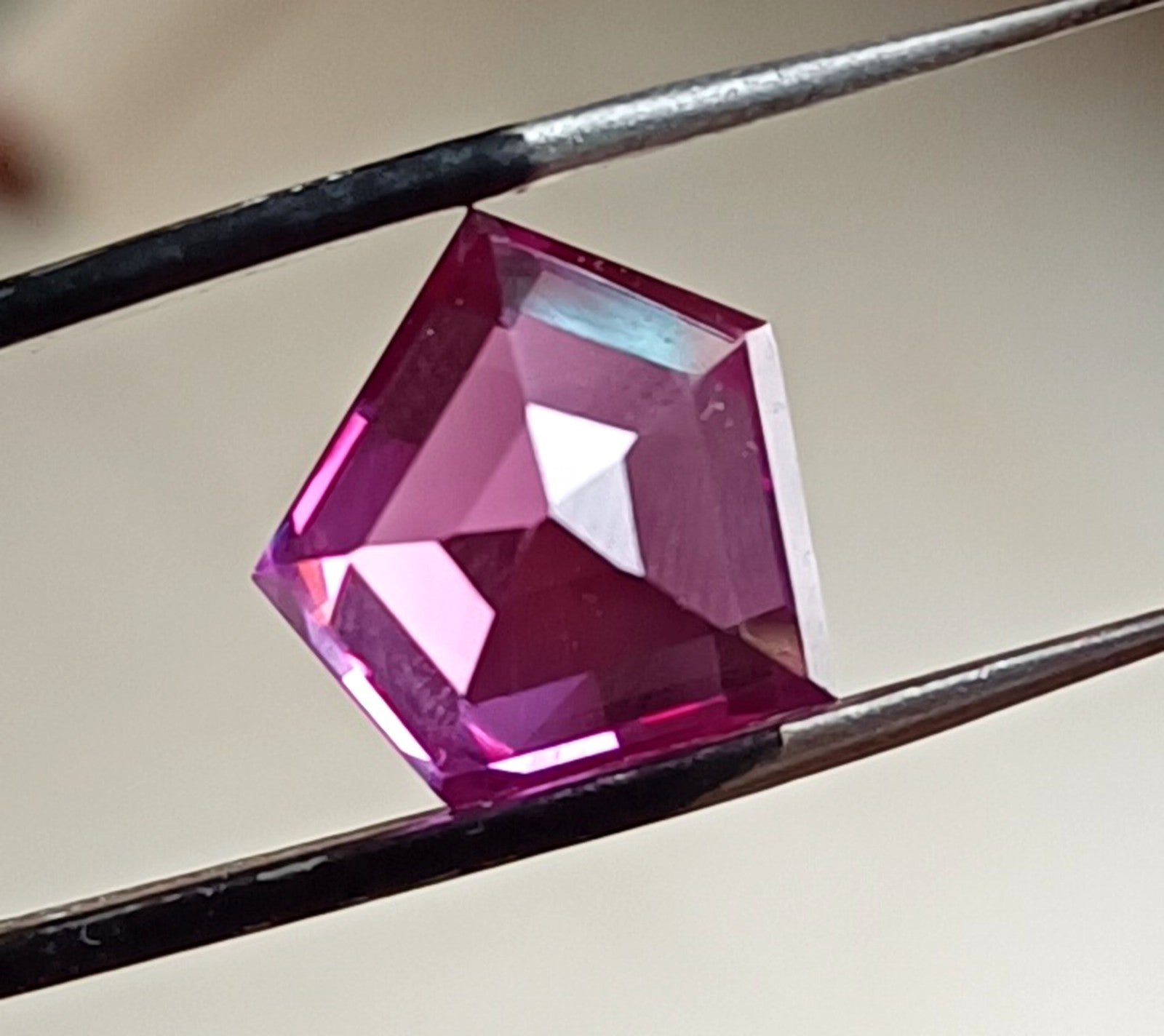 12.00 CT Certified Color Changing Natural Alexandrite Loose Gemstone Fancy Cut