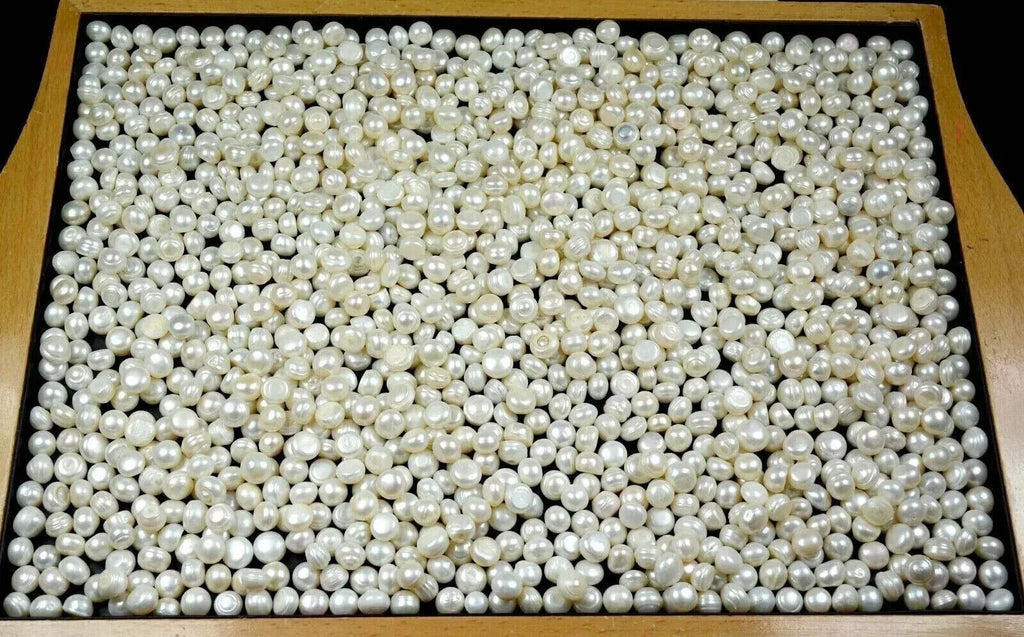 100 Ct./ Australian White Pearl Loose Gemstone Lot Natural Round Cut Certified
