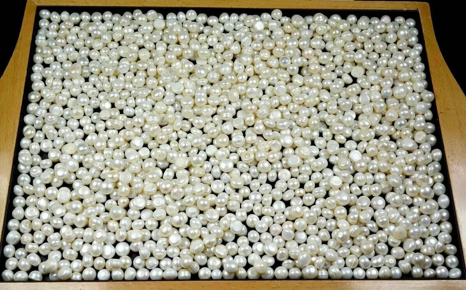 100 Ct./ Australian White Pearl Loose Gemstone Lot Natural Round Cut Certified