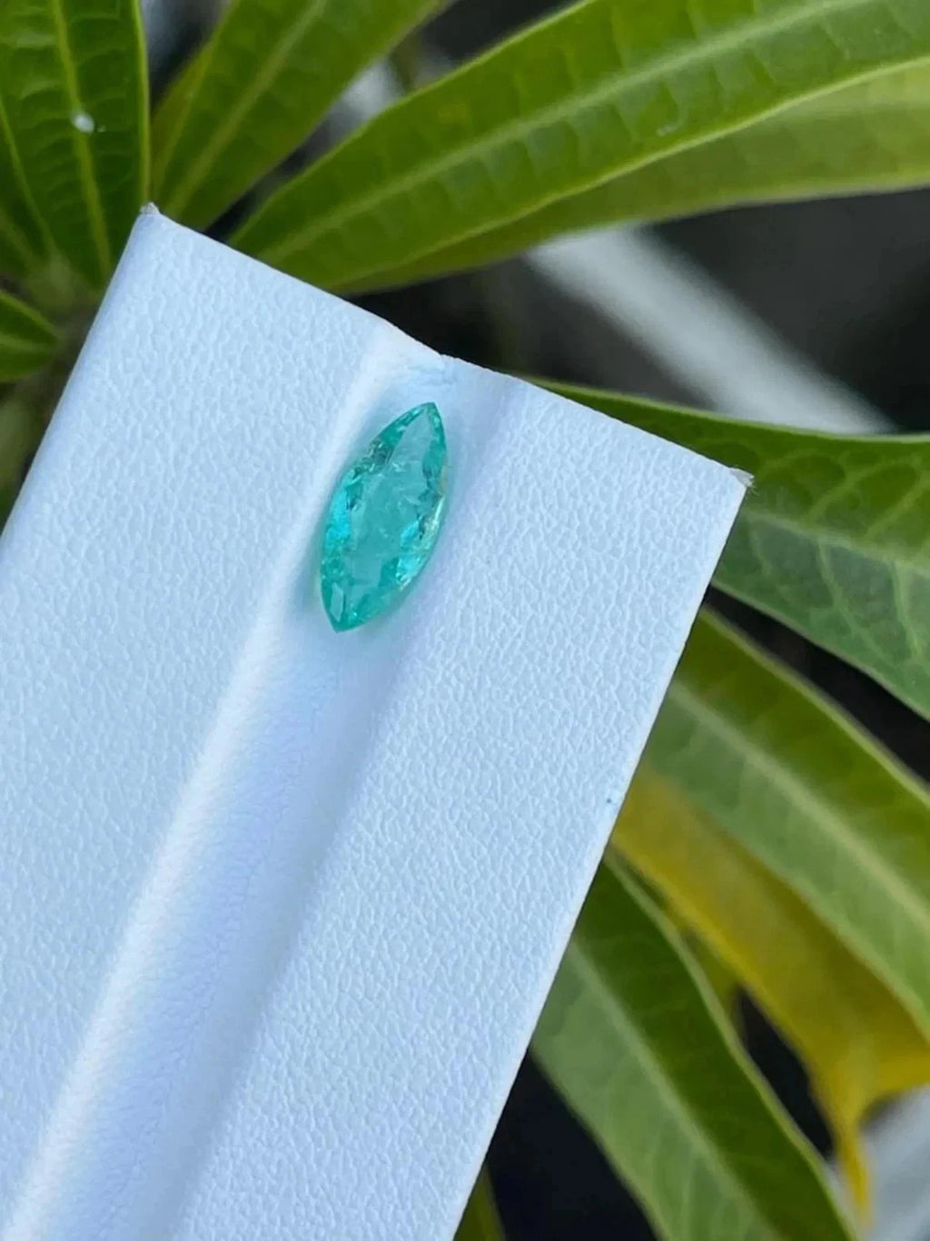 10.25 Ct+ Certified Natural Paraiba Tourmaline Neon Blue Marquise Loose Gemstone