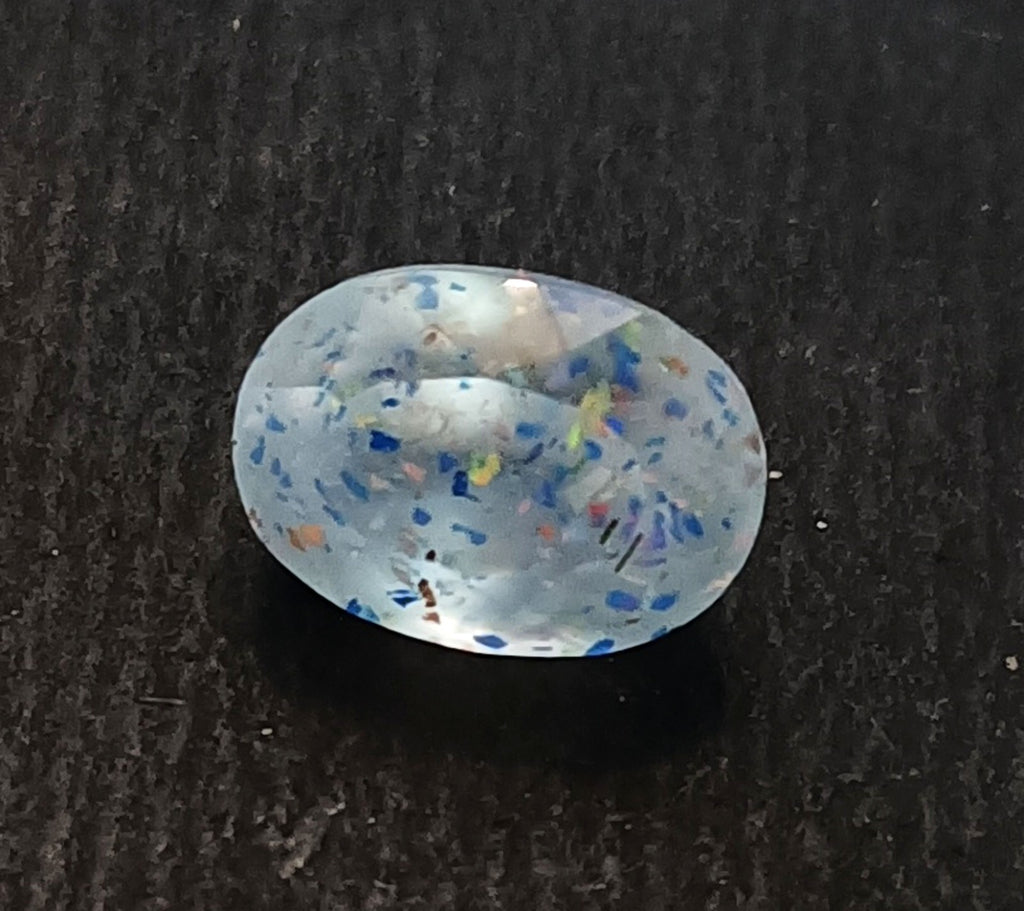 12.80Ct Lepidocrocite Bloodshot Oval Natural Super Seven Cacoxenite Jewlery Gems