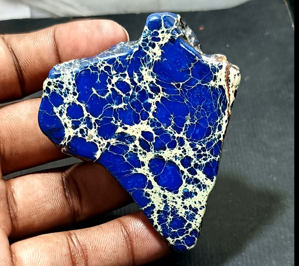 172.30 Ct Natural Arizona Superior Blue Turquoise Slab Rough Certified Gemstone