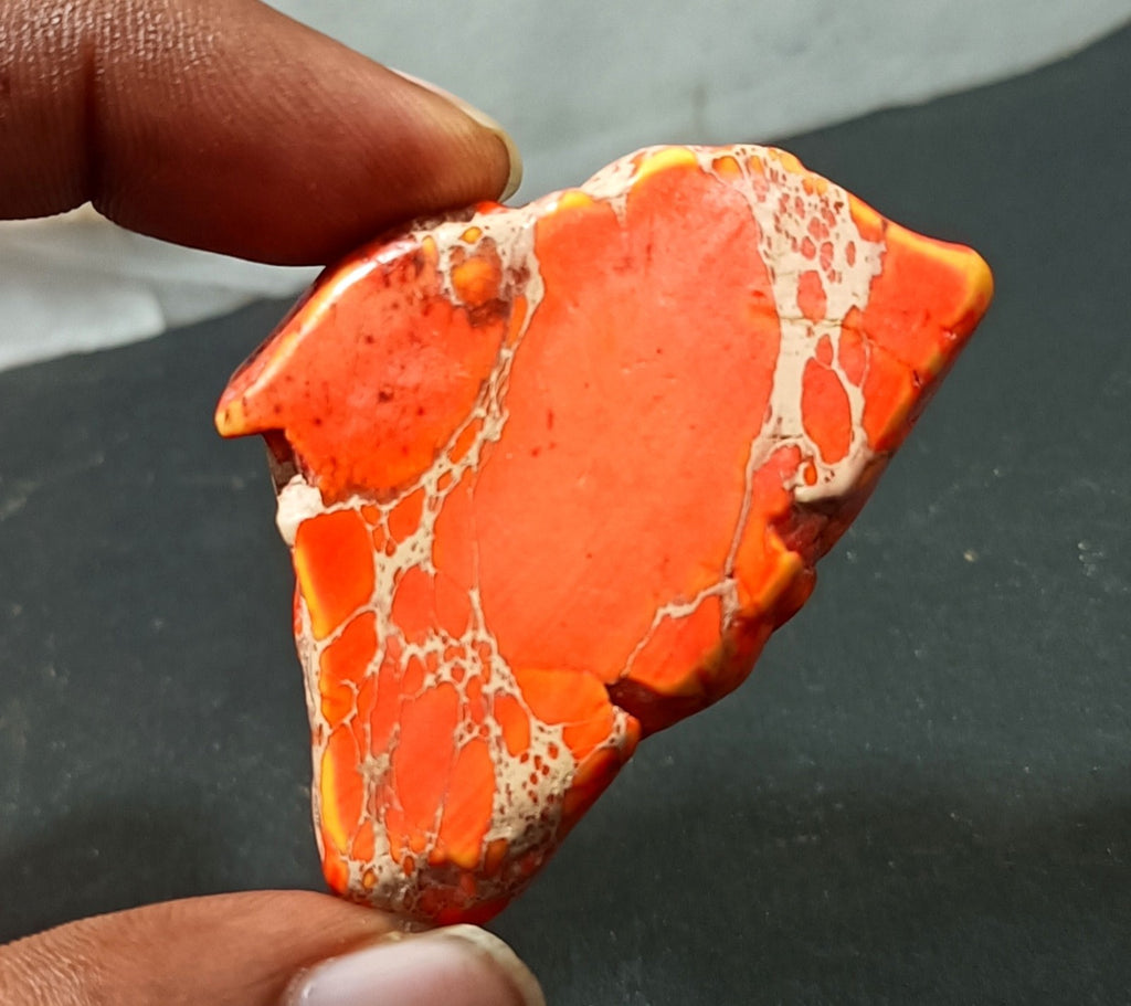 82.55 Ct Natural Arizona Superior Green Turquoise Slab Rough Certified Gemstone