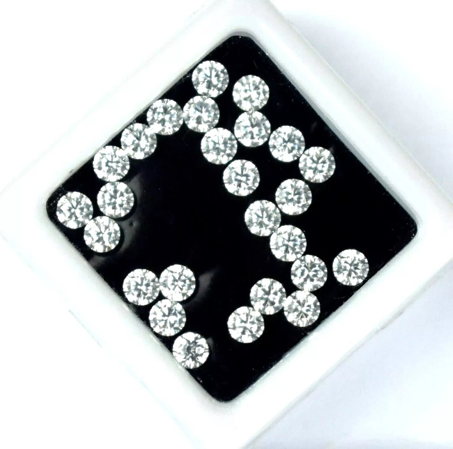 10 x 10 mm Natural Certified White Sapphire Lot Round 10 Pcs Certified Gemstone