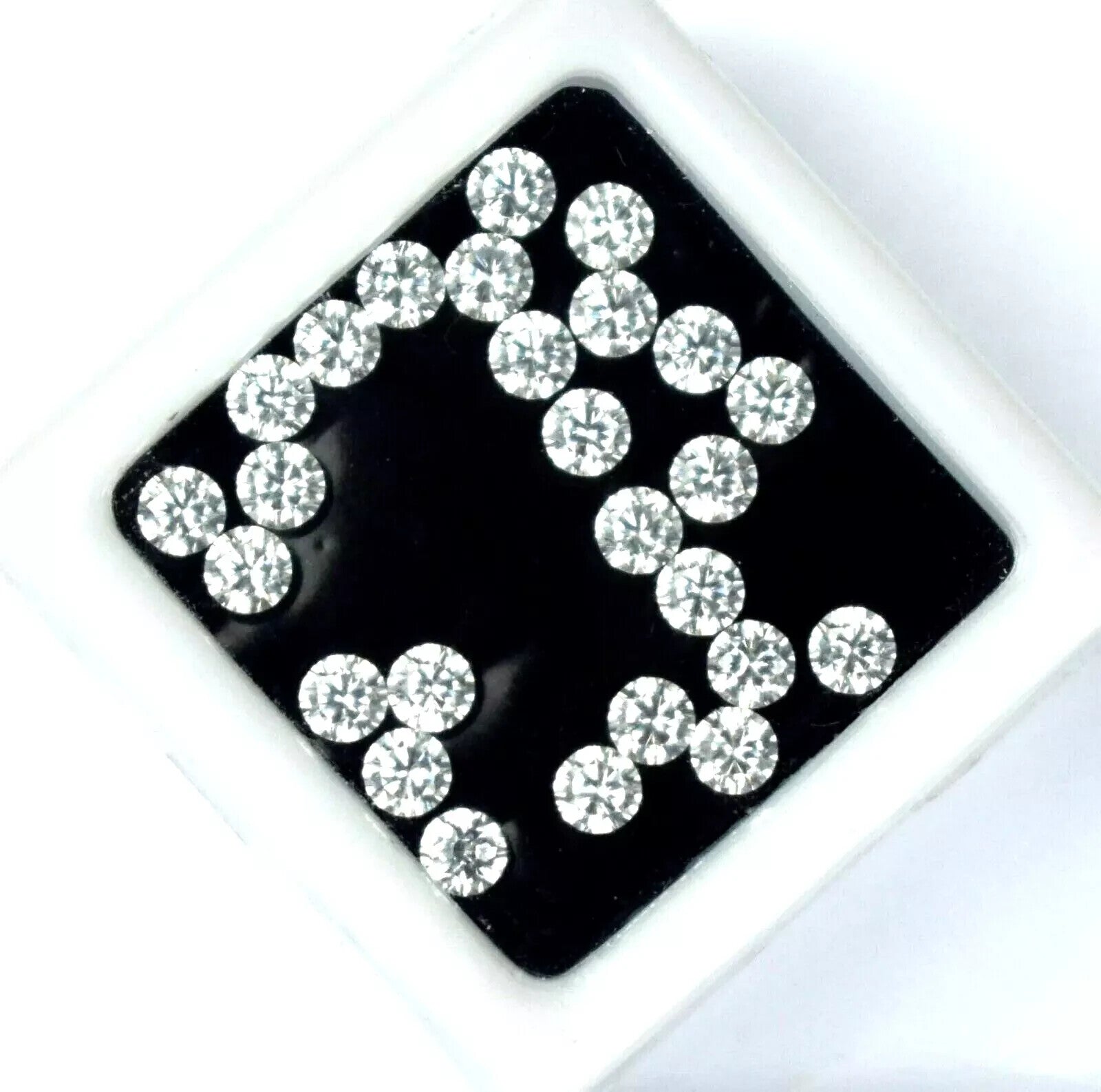 10 x 10 mm Natural Certified White Sapphire Lot Round 10 Pcs Certified Gemstone