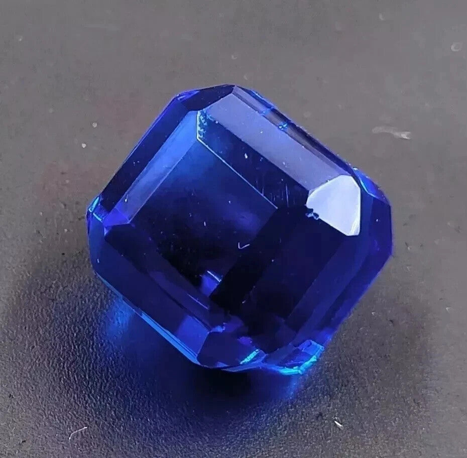 24.85 CT NATURAL BLUE SAPPHIRE CUBE EGL CERTIFIED LOOSE GEMSTONE