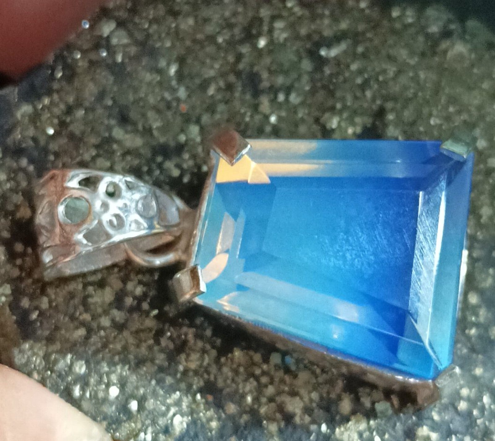 EGL Certified 37.70 Ct Natural Opal 925 Solid Silver Pendant Loose Gemstone