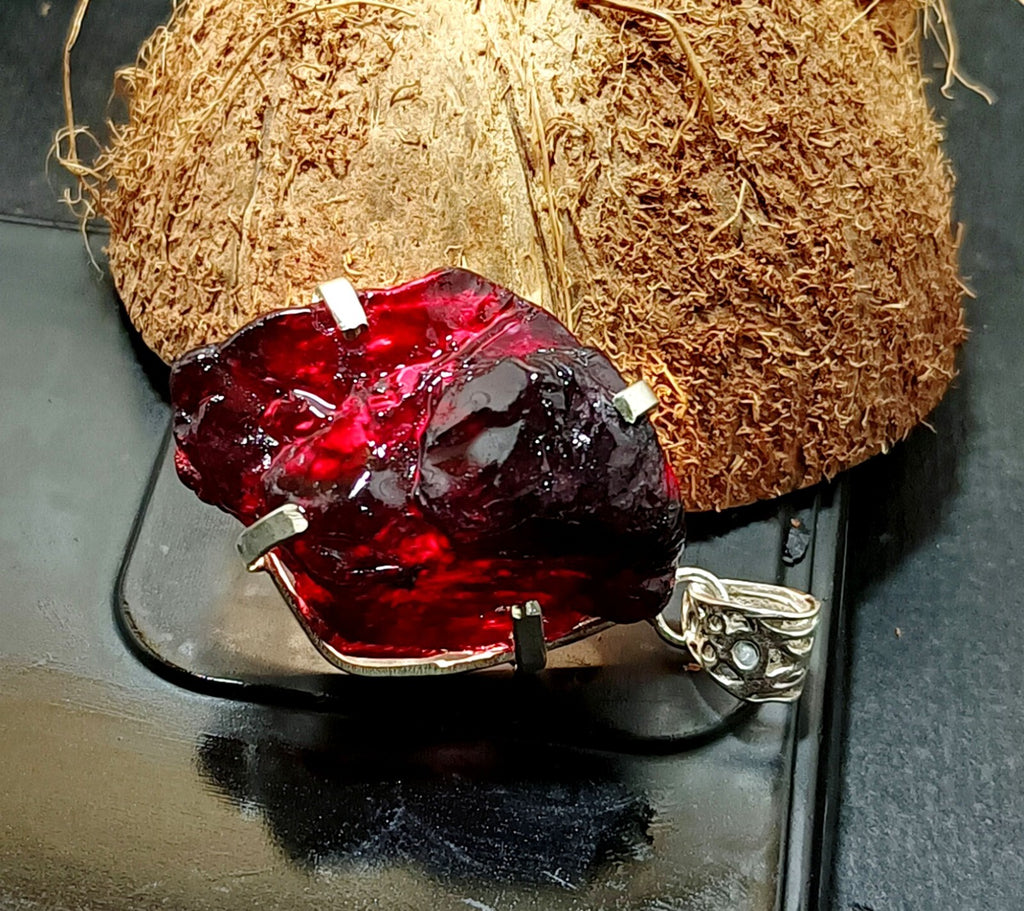 EGL Certified 158.50 Ct Natural PAINITE  Solid Silver Pendant LOOSE Gemstone