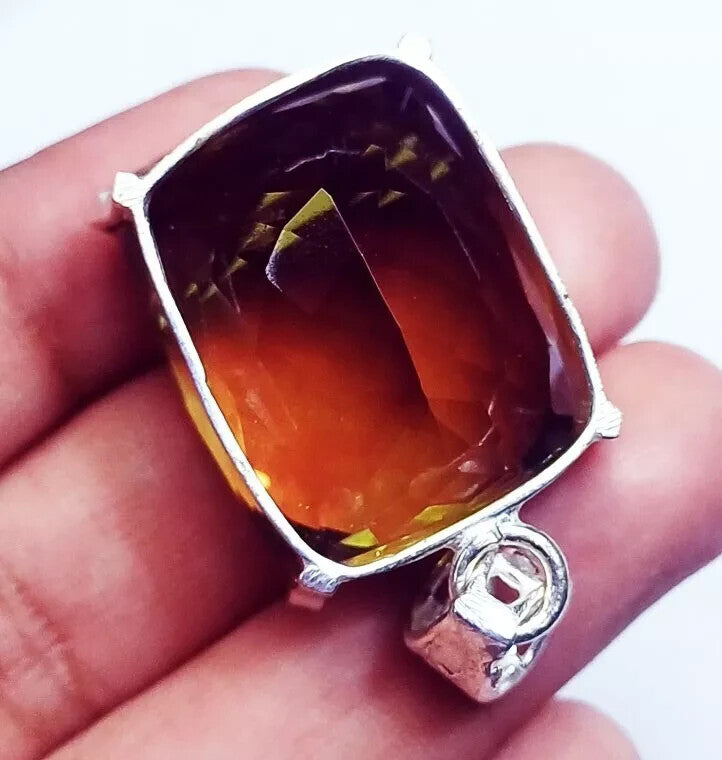 Color Changing Zultanite GS Solid Silver Pendant 91.50 Ct Certified Loose Gems