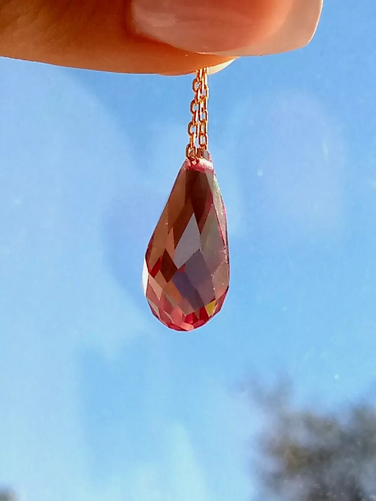 40 Ct Natural 7 Color Zultanite Pendant 925 Silver Loose Certified Gemstone