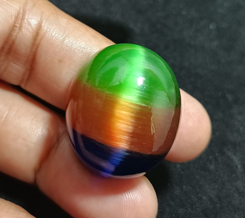 79.00 Ct Natural Multi Cabochon Loose Chrysoberyl(Cats Eye) Certified Gemstone