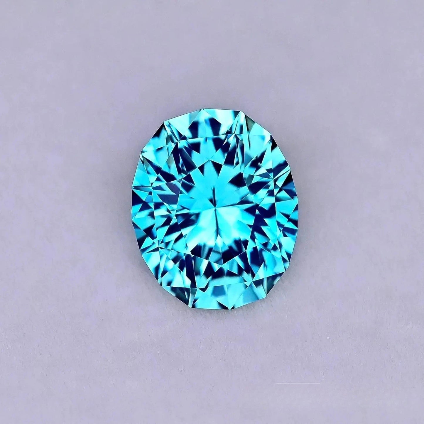10.79 Ct Natural Paraiba Tourmaline Certified Gemstone – Brilliant Neon Blue Precision Cut Stone, Rare Investment Grade Gem for Statement Jewelry