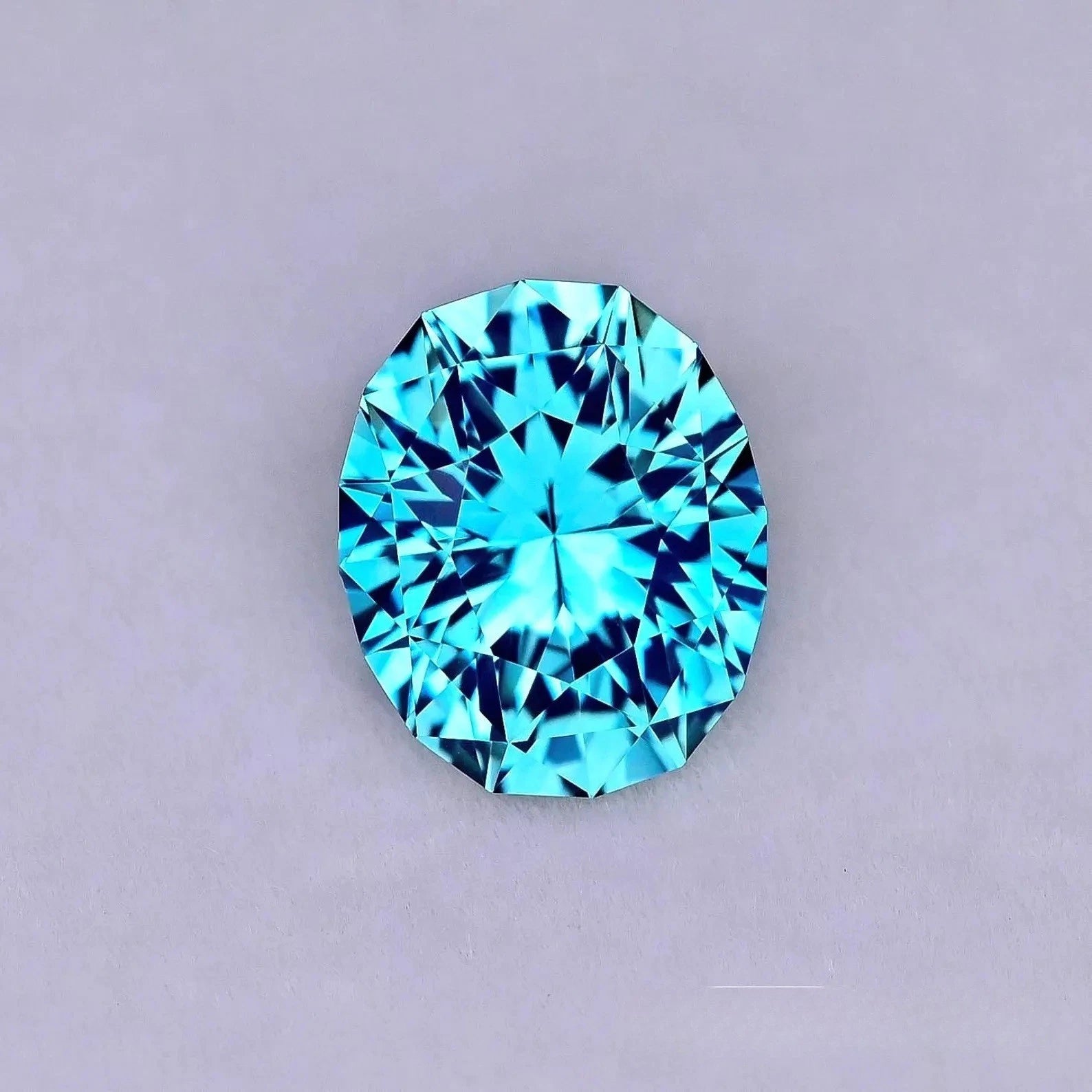 10.79 Ct Natural Paraiba Tourmaline Certified Gemstone – Brilliant Neon Blue Precision Cut Stone, Rare Investment Grade Gem for Statement Jewelry